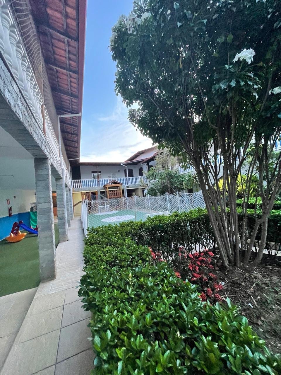 Área de recreação do Pequenos Brilhantes